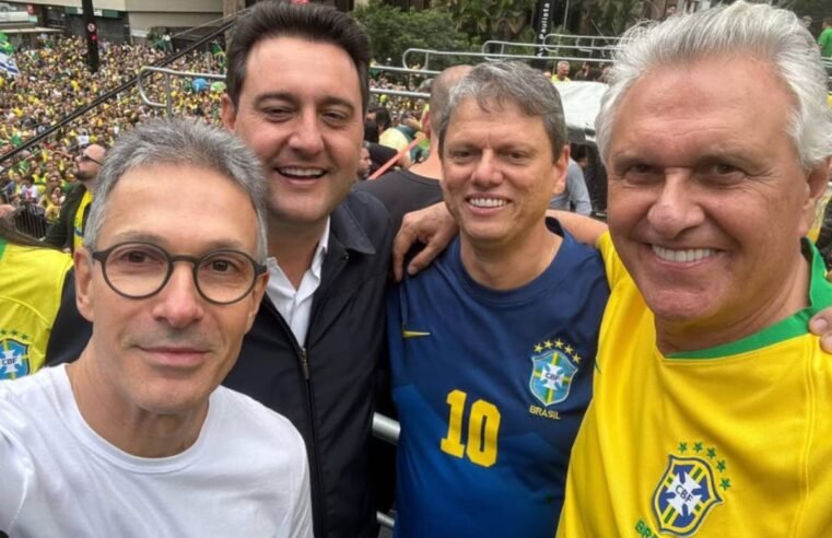 Caiado afirma que Brasil vive a “melhor safra de governadores” e defende união da direita