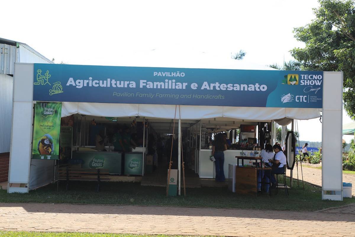 Pavilhão da Agricultura Familiar valoriza produção artesanal na Tecnoshow 2025