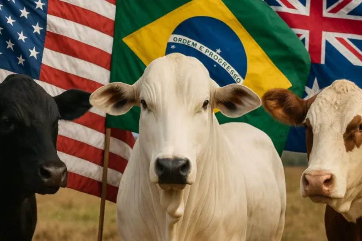 Alinhamento inédito da pecuária entre Brasil, Estados Unidos e Austrália deve redefinir mercado global de carne