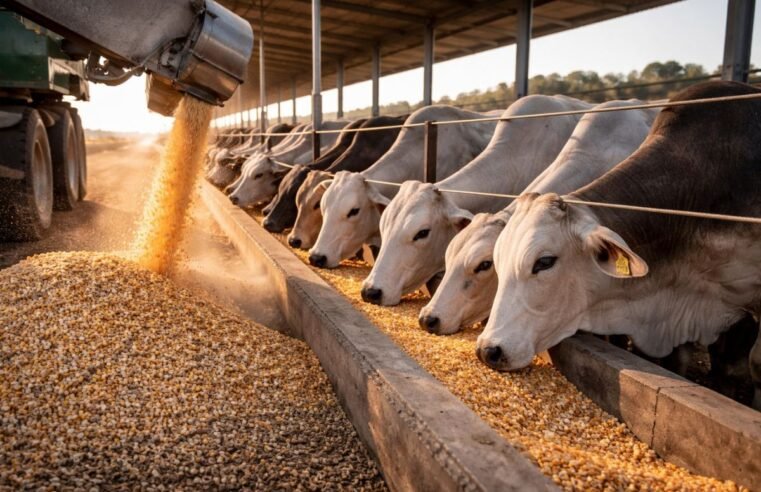 Queda no custo da alimentação bovina melhora margem do confinamento, mas cenário exige leitura estratégica