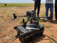 Lavoura em Goiás com tecnologia agrícola sustentável e redução de CO2