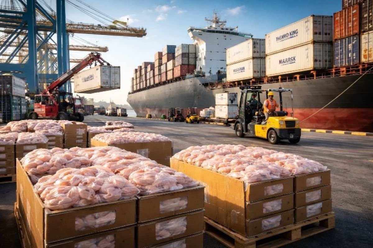 Exportações de carne de frango têm melhor fevereiro da história e reforçam força do agro brasileiro