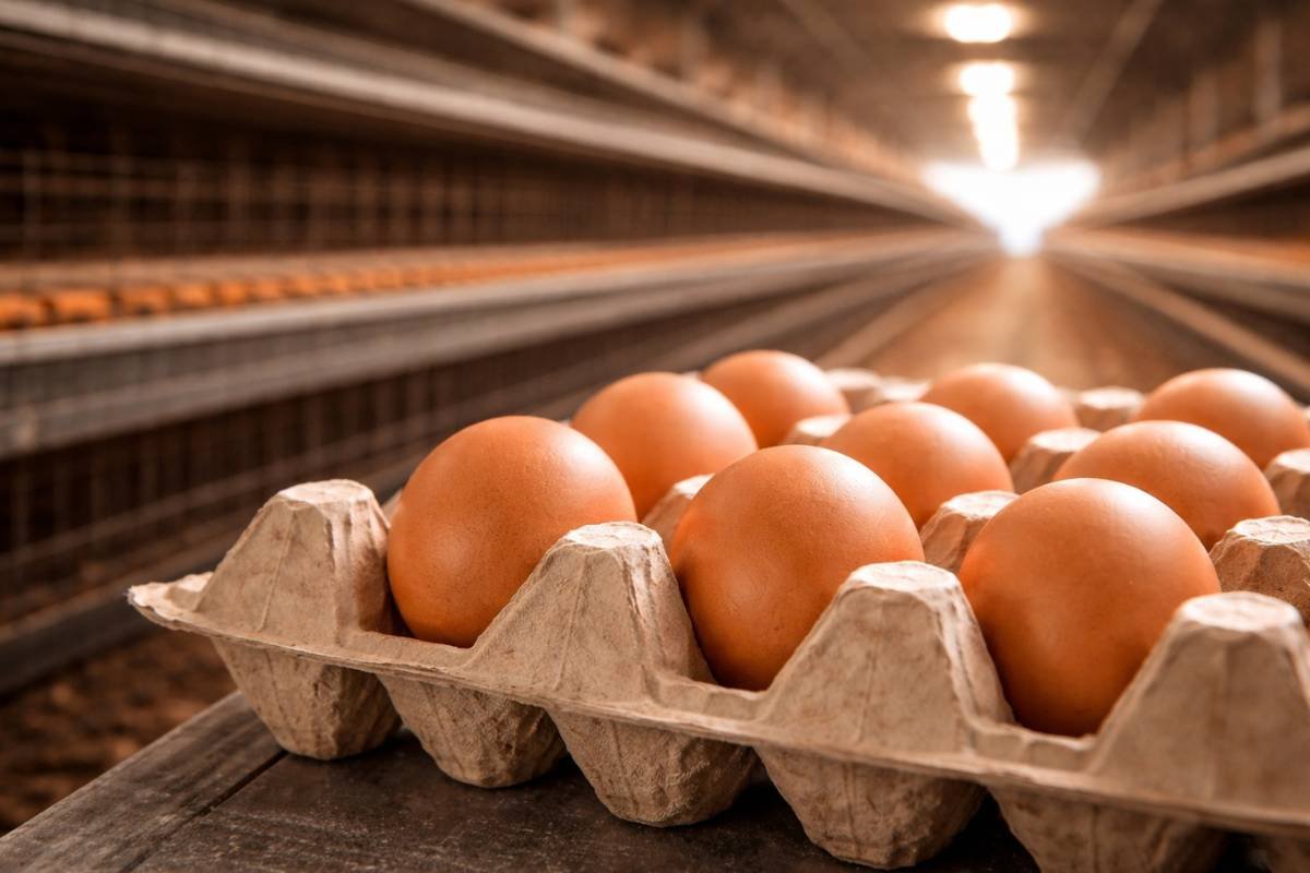 Exportações brasileiras de ovos crescem no início de 2026 e ampliam presença internacional